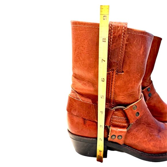 Frye Harness Ankle Boots Womens Size 6 1/2 - Picture 6 of 9